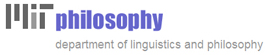 The Philosophy Section of the MIT Department of Linguistics and Philosophy